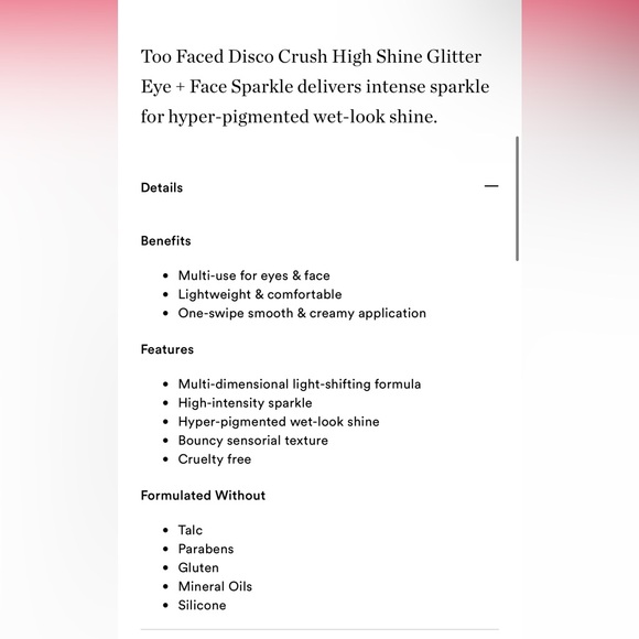 2F ‘Fairy Dust’ Disco Crush High Shine Glitter Eye + Face Sparkle - Picture 9 of 9